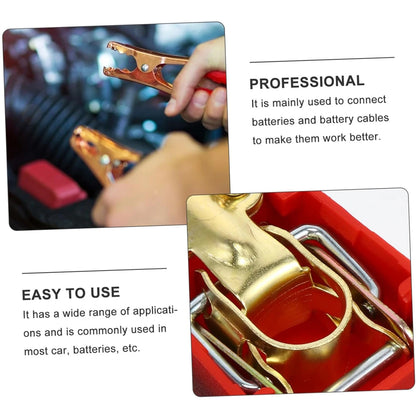 1 Pair Battery Terminal Connectors Quick Release Battery Clamps Top Post Clips