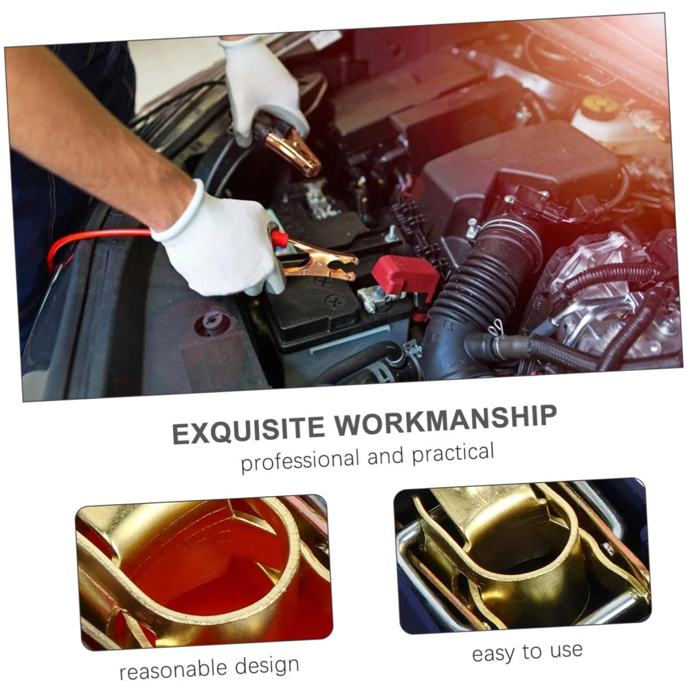 1 Pair Battery Terminal Connectors Quick Release Battery Clamps Top Post Clips