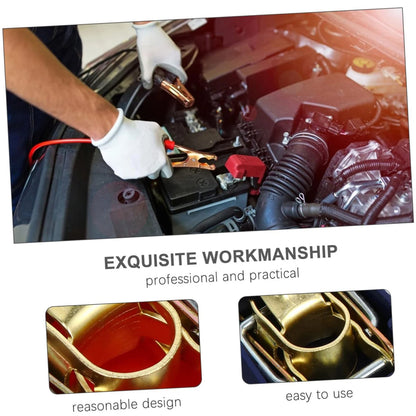 1 Pair Battery Terminal Connectors Quick Release Battery Clamps Top Post Clips