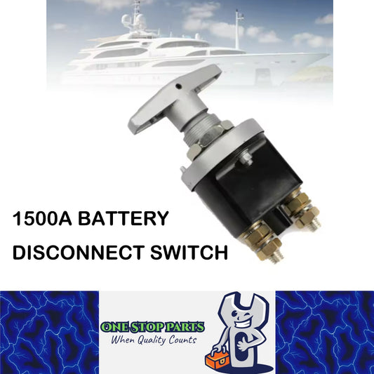 12V-24V 1500Amp Heavy Duty Battery Kill Switch Car Battery Isolator Disconnector