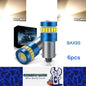 6pcs BAX9S Warm White 12V 19SMD Canbus Super Bright LED Bulbs BAX9S LED Globes