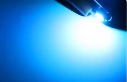10 x T3 Neo 8mm 2x2016smd 400lm 12v Crystal Blue Dash illumination LEDs Ice Blue