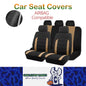 5 Seats Beige Car Seat Covers Universal Size Fit For Most Car SUV Truck Van