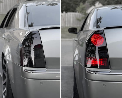 Black PVC Tint Film Wrap for Headlights and Tail Lamps 30cm x 120cm Black Film