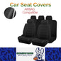 5 Seats Black Car Seat Covers Universal Size Fit For Most Car SUV Truck Van