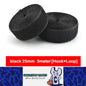 Pair Black 5M x 25mm Non-Adhesive Hook and Loop Tape Sewing Fastener Magic Tape