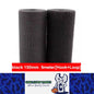 Pair Black 5M x 150mm Non-Adhesive Hook and Loop Tape Sewing Fastener Magic Tape