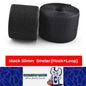 Pair Black 5M x 50mm Non-Adhesive Hook and Loop Tape Sewing Fastener Magic Tape