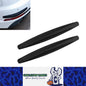 2 x Black Car Bumper Protector Strip Guard Corner Scratch Collision Protector