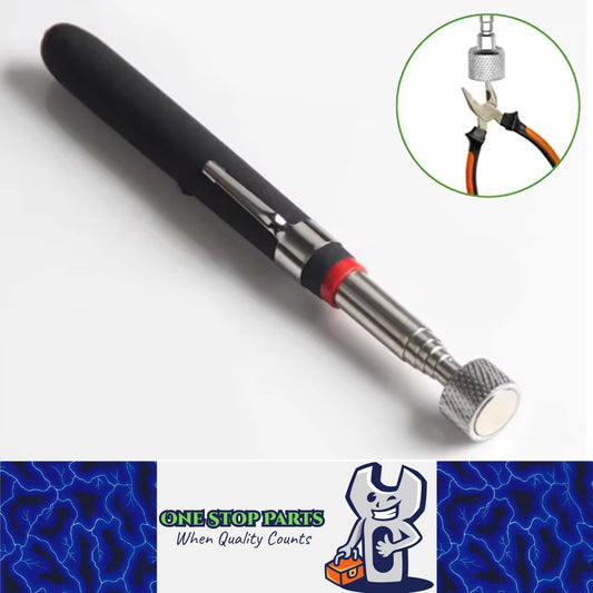 Telescopic Black Magnetic Pen Magnet Pick Up Tool Extendable Suction Rod