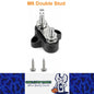 M6 Black Insulated Double Stud Power Distribution Studs Terminal Block M6