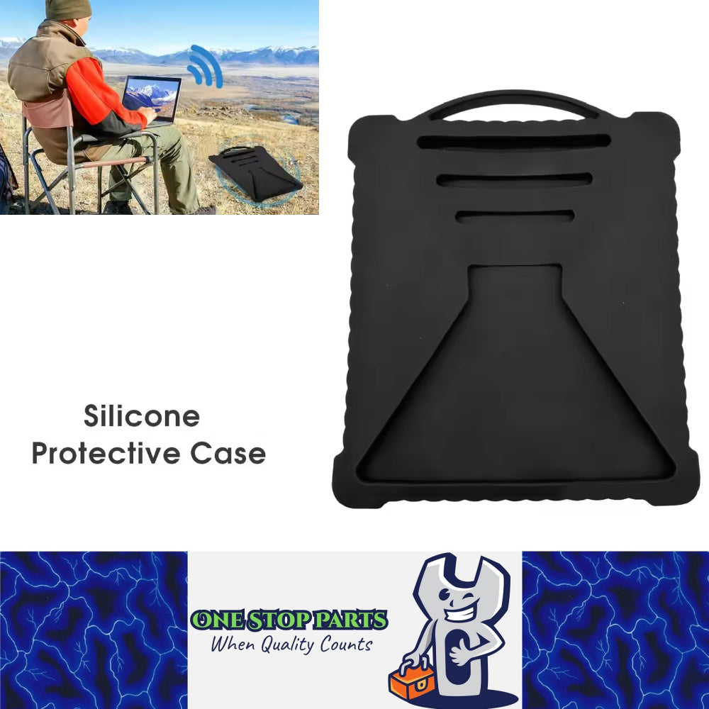 Black Starlink Mini Case Cover Luquid Silicone Protective Case for Starlink Mini