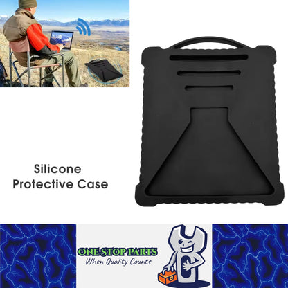 Black Starlink Mini Case Cover Luquid Silicone Protective Case for Starlink Mini