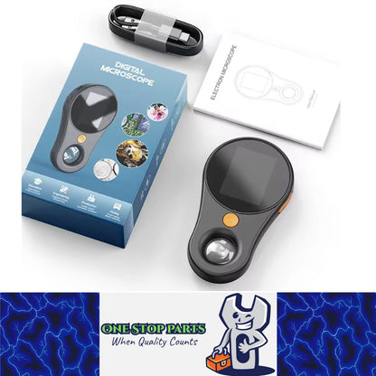2 inch 500X Digital Microscope 1080P 8LEDs Electronic Repair Magnifying Glass