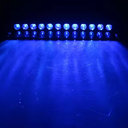 Blue Car Strobe Light Windshield Suction Mount Beacon Lamp Flash Warning Light