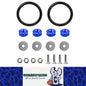 Universal Quick Release Fasteners Kit for Car Front Rear Bumper Hatch Cover