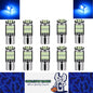 10 x T10 Ice Blue 26SMD 4014 Style Super Bright T10 LED Globes (10pcs)