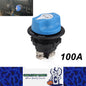 Blue 12V-24V 100Amp Heavy Duty Isolator Switch 35mm for Cars Boats 4wd 100 Amp