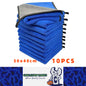 10pcs 30x40cm Microfiber Towel Car Wash Drying Cloth Auto Detailing Cleaning Kit