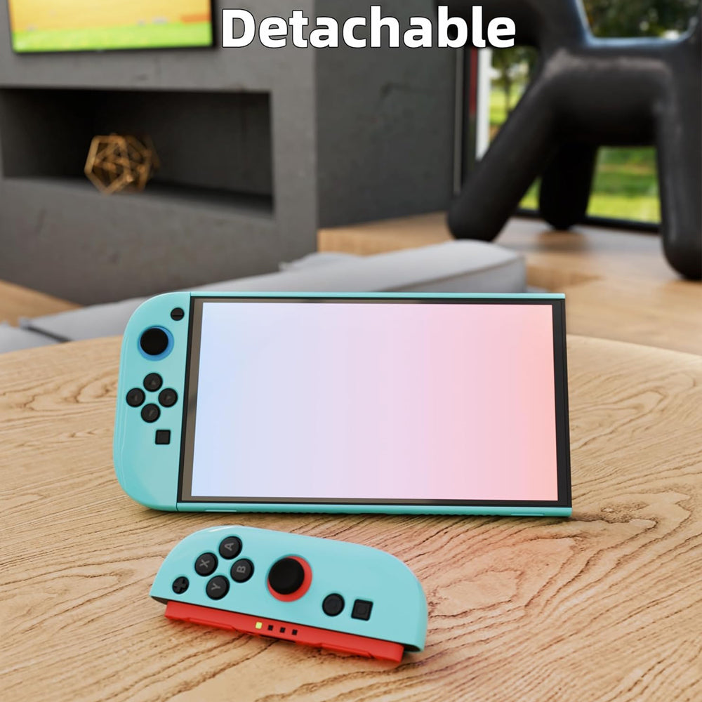 Blue Dockable Protective Cover Slim Protector Case for Switch 2 & Joy Con 2025