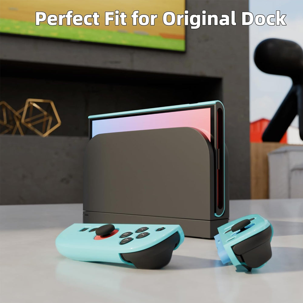 Blue Dockable Protective Cover Slim Protector Case for Switch 2 & Joy Con 2025