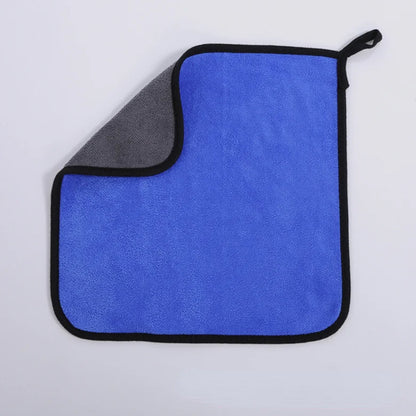 10pcs 30x40cm Microfiber Towel Car Wash Drying Cloth Auto Detailing Cleaning Kit