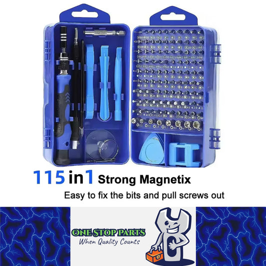 115 in 1 Screwdriver Set Multitool Magnetic Screw Bit Kit Repair Phone PC Tools