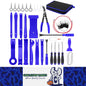 Blue Hand Tool Set Pry Disassembly Tool Interior Door Clip Panel Trim Dashboard