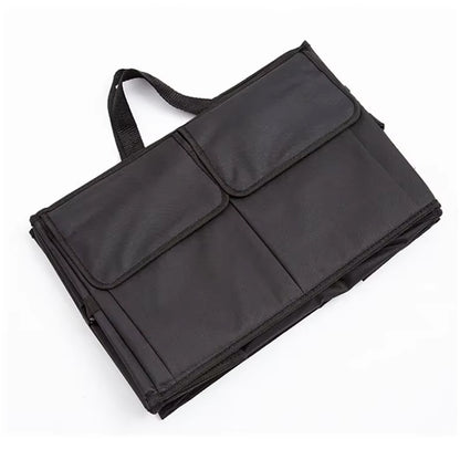 Car Storage Box Trunk Organizer Durable Collapsible Cargo Tool Trunk Storage Box
