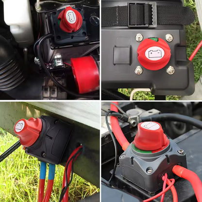 300A Battery Disconnect Switch 12V-48V RV Car Boat Marine Battery Cut Off Switch