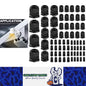 72pcs Cable Glands Kit 4 Styles Waterproof Cable Gland Joints Adjustable Locknut