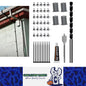 Starlink Cable Routing Kit for Gen 2 Gen 3 Cable Grommets Wall Pass Through Tool