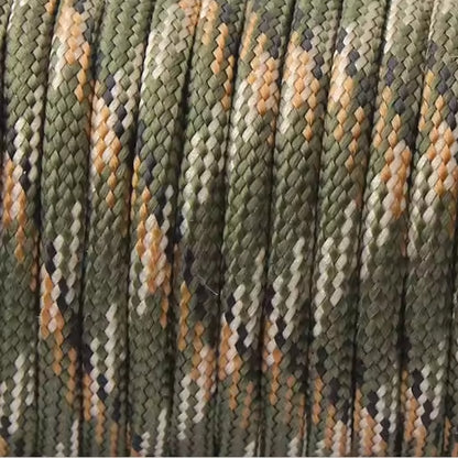 31m CamoGreen 650lb 9 Core Paracord Rope 4mm Parachute Cord Outdoor Camping Rope