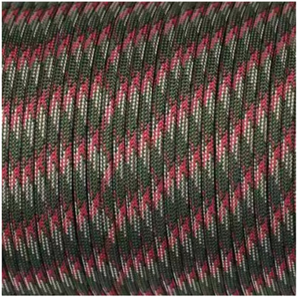 31m Camo Jungle 650lb 9 Core Paracord Rope 4mm Parachute Cord Camping Rope
