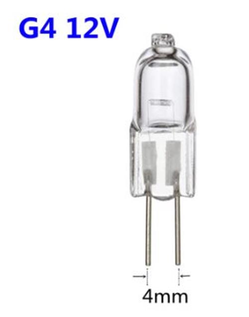 10 x G4 12V 35w Halogen Globes Bi Pin 4mm Apart (10pcs)