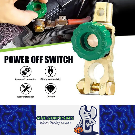 Car Battery Disconnect Switch Quick Release Cut-off Isolator 12-24V Boat Truck