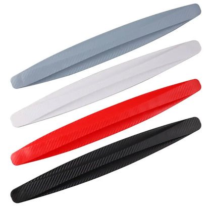 2 x Black Car Bumper Protector Strip Guard Corner Scratch Collision Protector