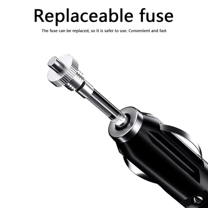 12V-24V Car Cigarette Lighter Plug Male Connector 20A Fused with 1.5M Wire