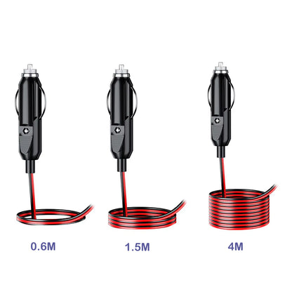 12V-24V Car Cigarette Lighter Plug Male Connector 20A Fused with 1.5M Wire