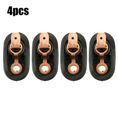 4pcs Car Door Light Switch Universal Black Interior Lamp Button for Vehicle