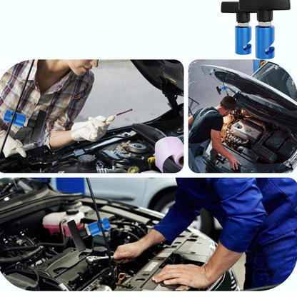 Blue Car Hood Strut Retaining Clip 10mm Lift Support Clamp Prop Trunk Tailgate