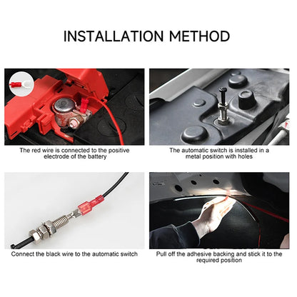 2 in 1 Car LED Under Hood Work Light 12V 2 x 38.5CM Strip for Inspection Repair