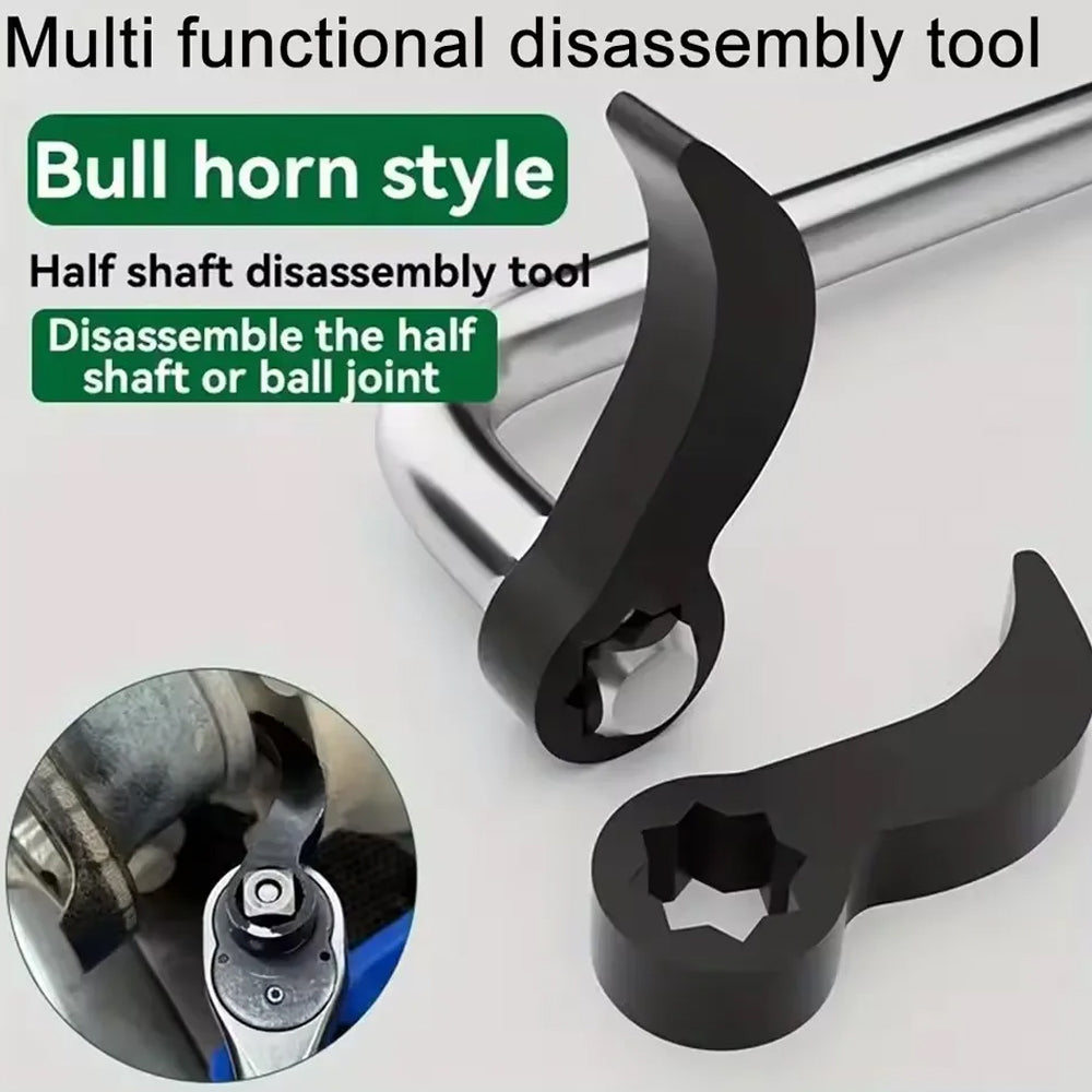 1 Set Car Lower Control Arm Prying Tool and Pry Bar Wrenches for 12.7mm Ratchet