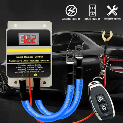 12V Car Remote Battery Disconnect Switch Cutoff Battery Relay with Anti-Leakage