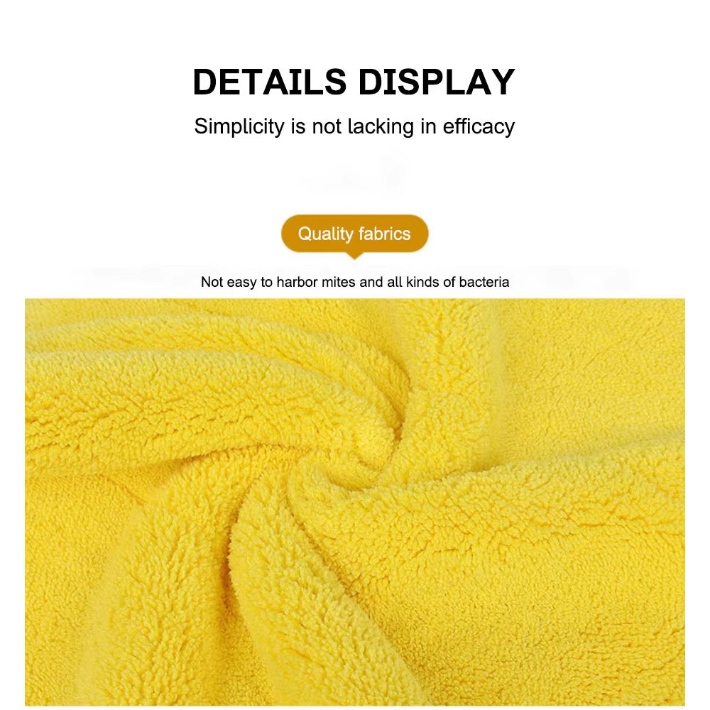 50x100cm Car Washing Towel 400GSM Microfiber Clean Towel Cloth Car Drying Towel