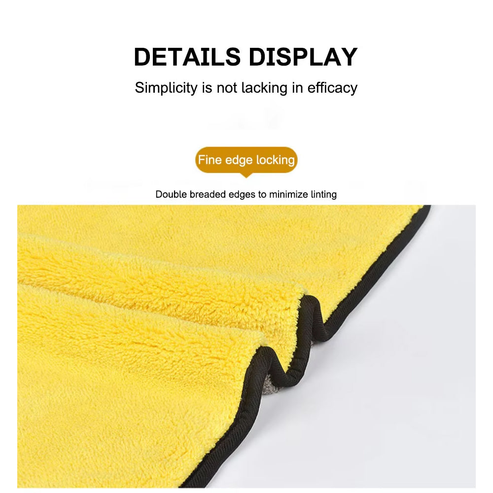 50x100cm Car Washing Towel 400GSM Microfiber Clean Towel Cloth Car Drying Towel