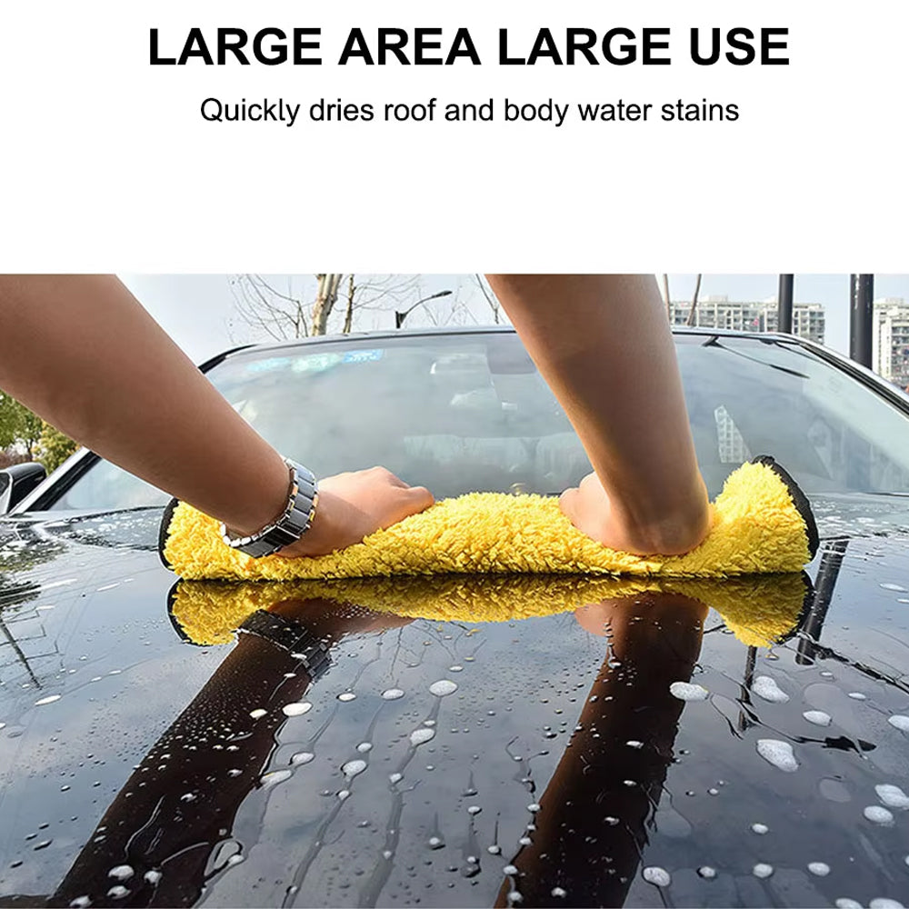 50x100cm Car Washing Towel 400GSM Microfiber Clean Towel Cloth Car Drying Towel