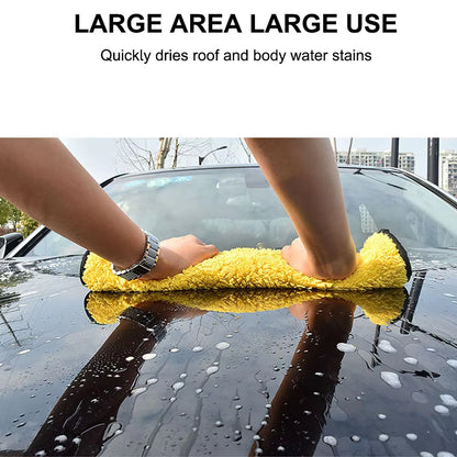 50x100cm Car Washing Towel 400GSM Microfiber Clean Towel Cloth Car Drying Towel