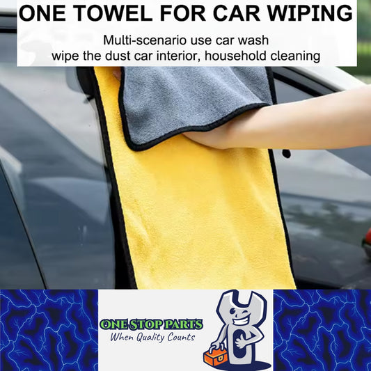 50x100cm Car Washing Towel 400GSM Microfiber Clean Towel Cloth Car Drying Towel