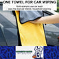 50x100cm Car Washing Towel 400GSM Microfiber Clean Towel Cloth Car Drying Towel
